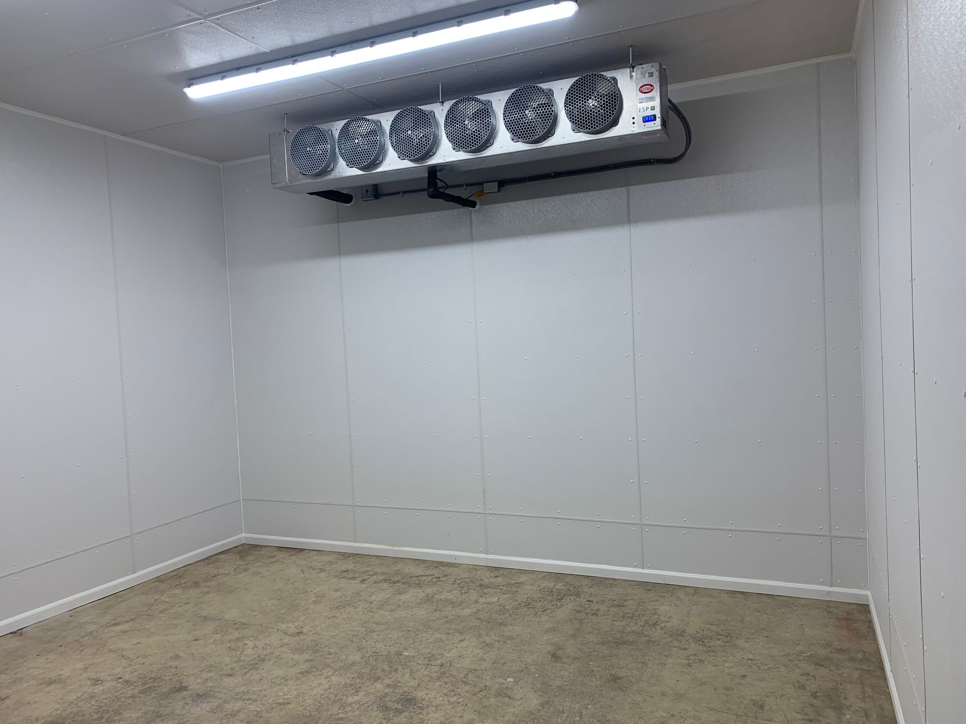 Home - commercial walk-in freezer evaporator unit installation